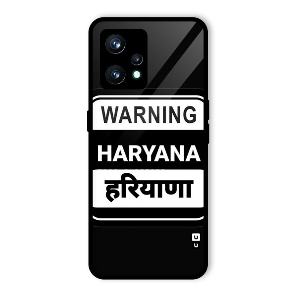 Warning Haryana Back Case for Realme 9