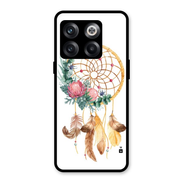 Watercolor Dreamcatcher Glass Back Case for OnePlus 10T