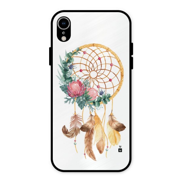 Watercolor Dreamcatcher Metal Back Case for iPhone XR