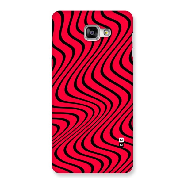 Waves Pattern Print Back Case for Galaxy A9