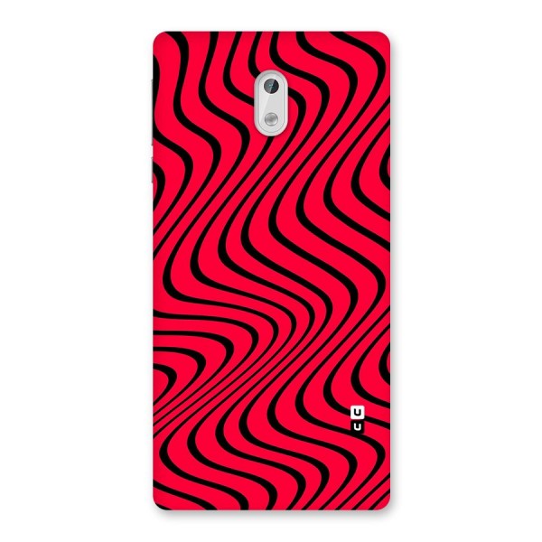 Waves Pattern Print Back Case for Nokia 3