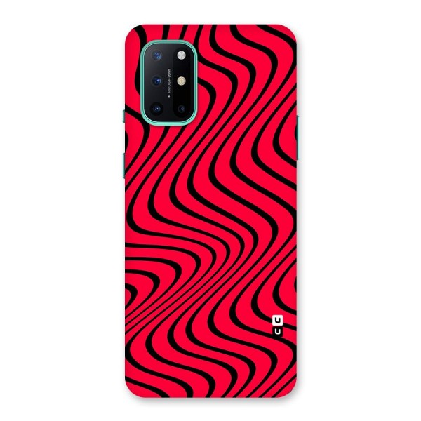 Waves Pattern Print Back Case for OnePlus 8T