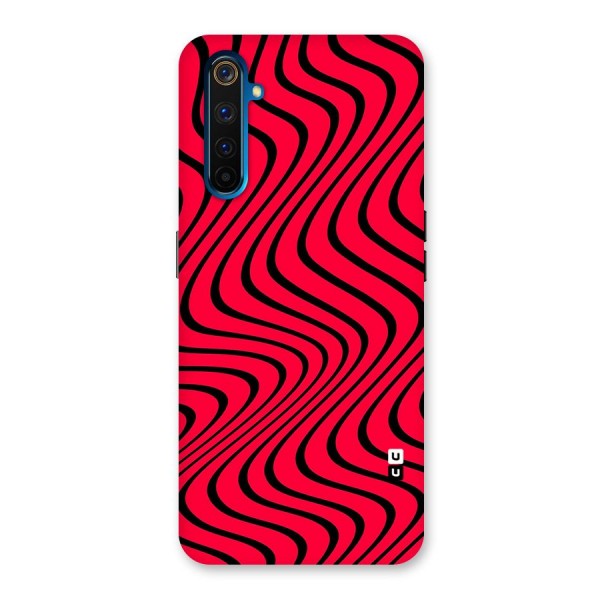 Waves Pattern Print Back Case for Realme 6 Pro