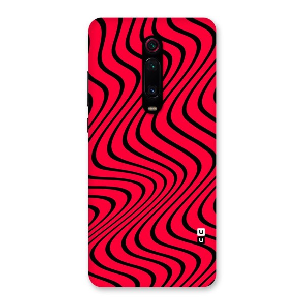 Waves Pattern Print Back Case for Redmi K20