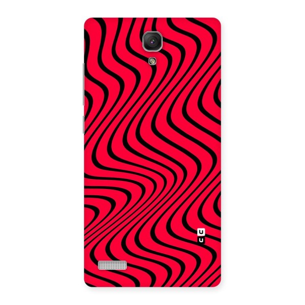 Waves Pattern Print Back Case for Redmi Note