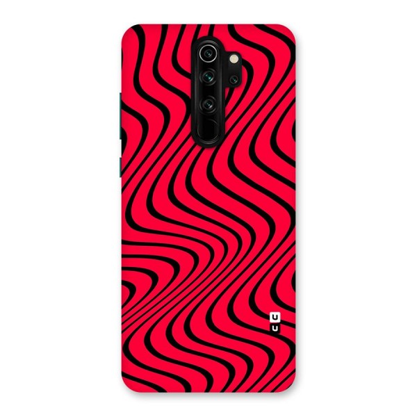 Waves Pattern Print Back Case for Redmi Note 8 Pro