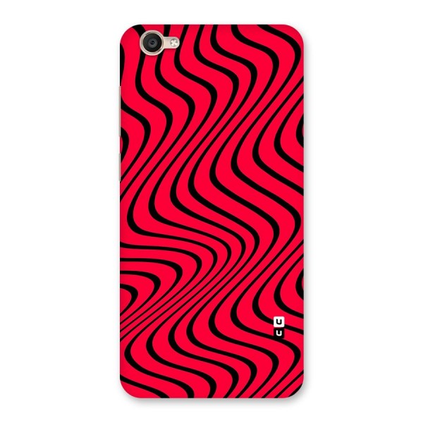 Waves Pattern Print Back Case for Vivo Y55