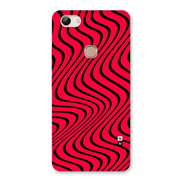 Waves Pattern Print Back Case for Vivo Y83