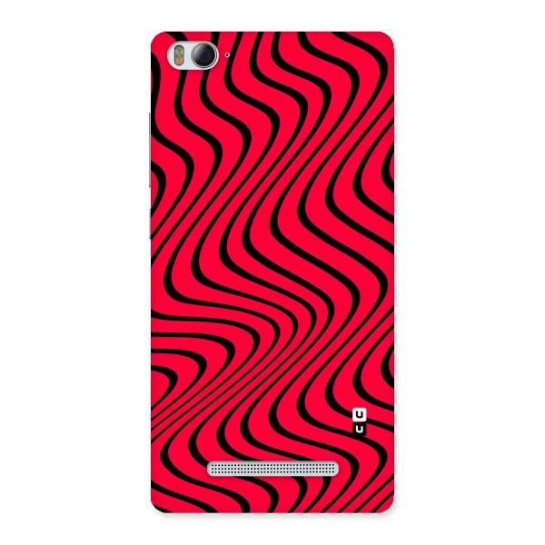 Waves Pattern Print Back Case for Xiaomi Mi4i