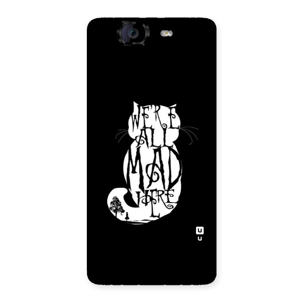 We All Mad Here Back Case for Canvas Knight A350