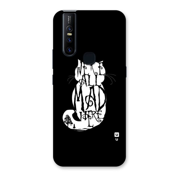 We All Mad Here Back Case for Vivo V15