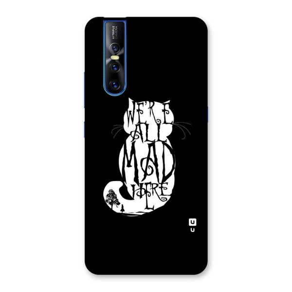 We All Mad Here Back Case for Vivo V15 Pro