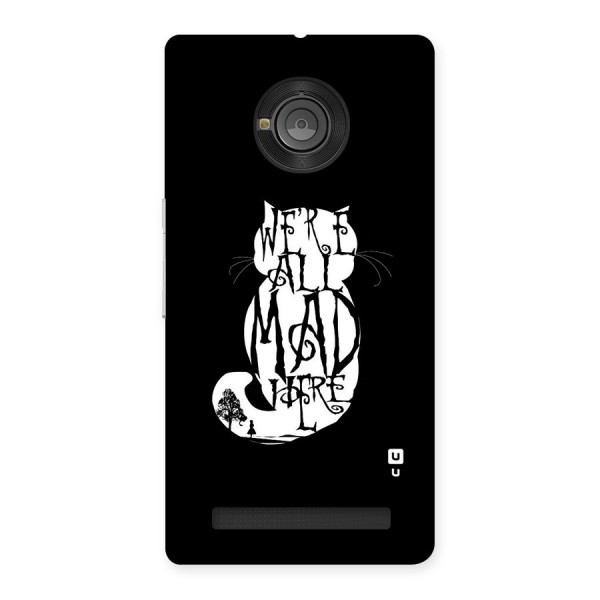 We All Mad Here Back Case for Yu Yuphoria