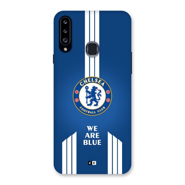 We Are Blue Back Case for Galaxy A20s