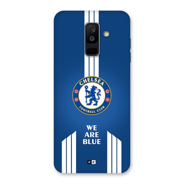 We Are Blue Back Case for Galaxy A6 Plus