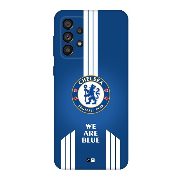 We Are Blue Back Case for Galaxy A73 5G