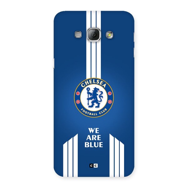 We Are Blue Back Case for Galaxy A8