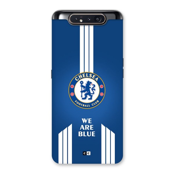 We Are Blue Back Case for Galaxy A80