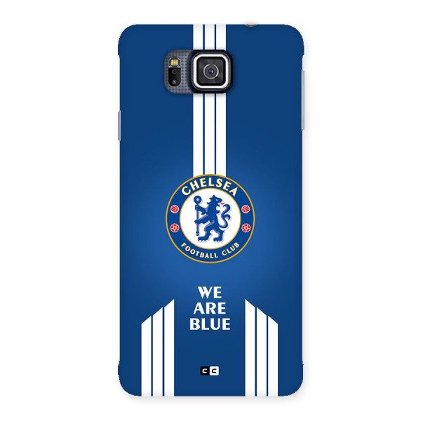 We Are Blue Back Case for Galaxy Alpha