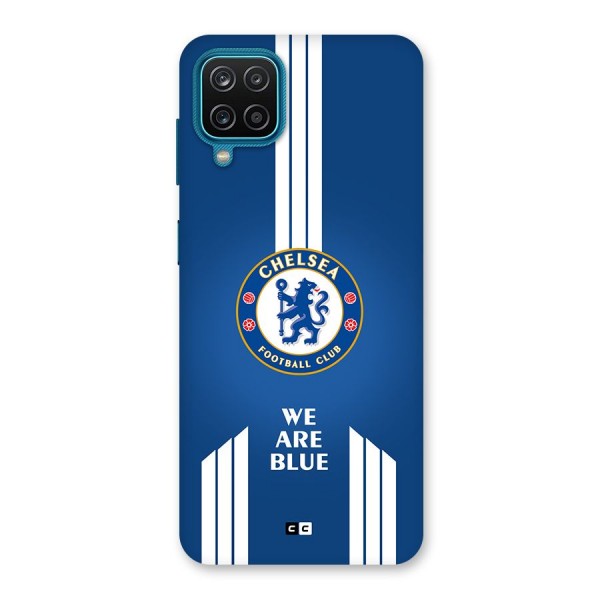 We Are Blue Back Case for Galaxy F12