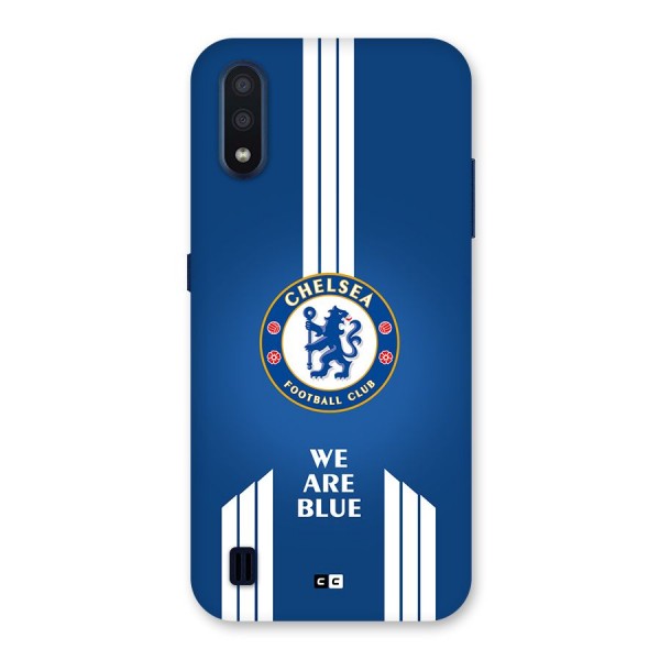 We Are Blue Back Case for Galaxy M01