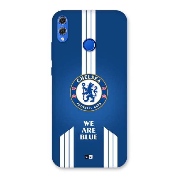 We Are Blue Back Case for Honor 8X