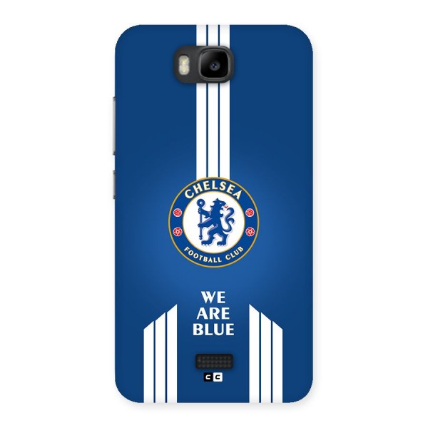 We Are Blue Back Case for Honor Bee