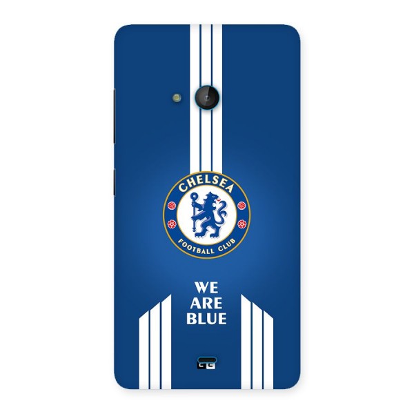 We Are Blue Back Case for Lumia 540