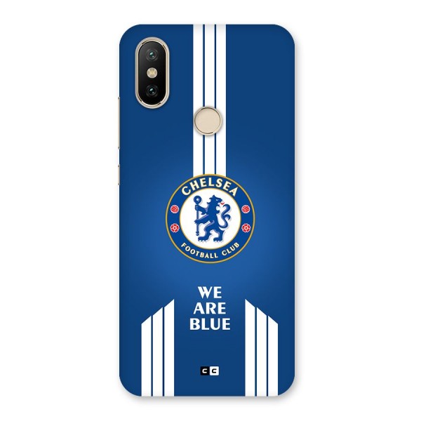 We Are Blue Back Case for Mi A2