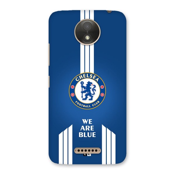 We Are Blue Back Case for Moto C Plus