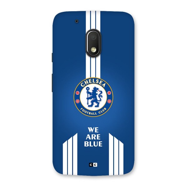 We Are Blue Back Case for Moto G4 Play