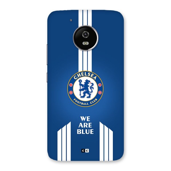 We Are Blue Back Case for Moto G5