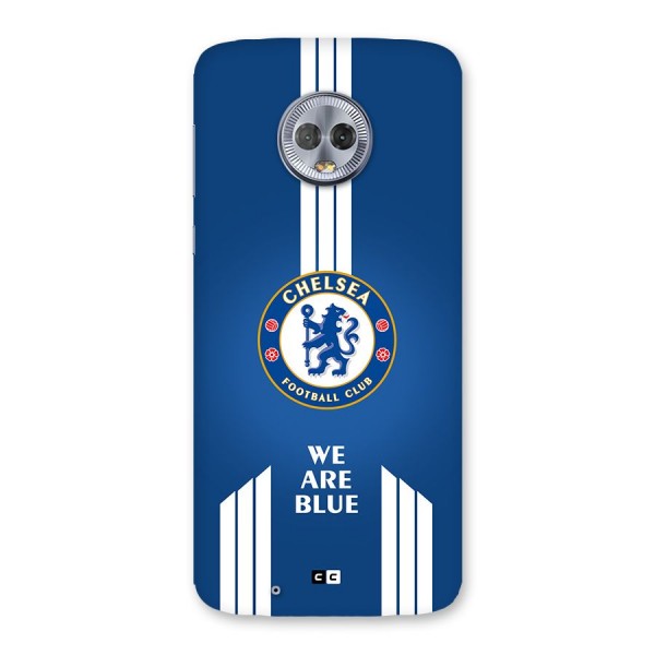 We Are Blue Back Case for Moto G6