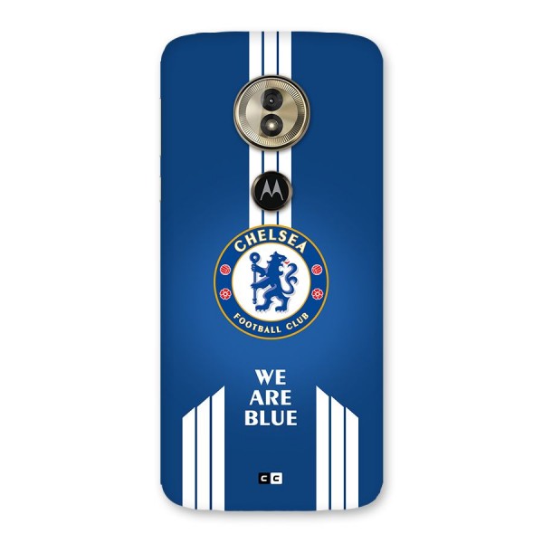 We Are Blue Back Case for Moto G6 Play