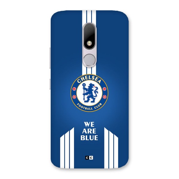 We Are Blue Back Case for Moto M