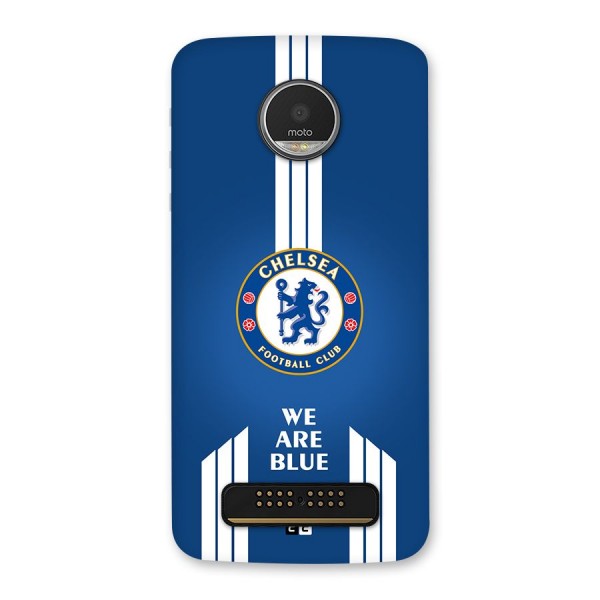 We Are Blue Back Case for Moto Z Play