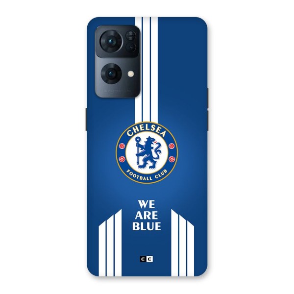 We Are Blue Back Case for Oppo Reno7 Pro 5G