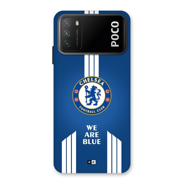 We Are Blue Back Case for Poco M3