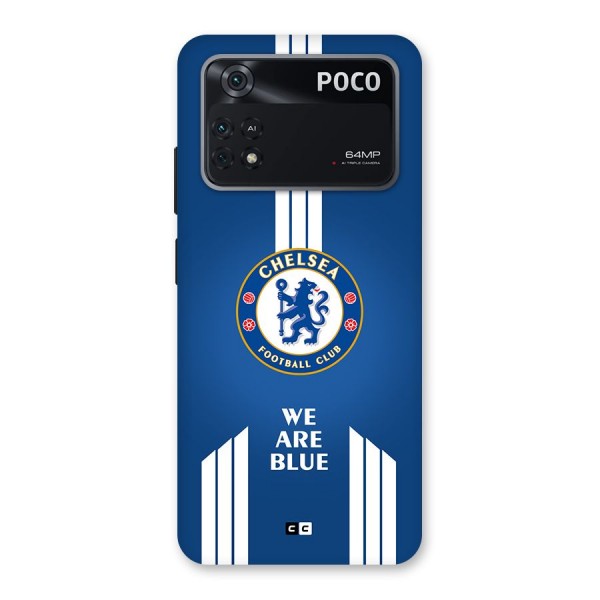 We Are Blue Back Case for Poco M4 Pro 4G