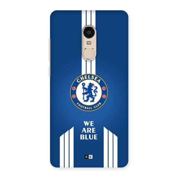 We Are Blue Back Case for Redmi Note 4