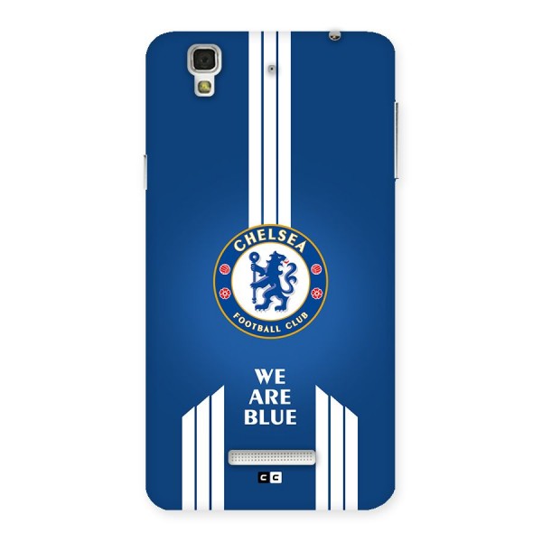 We Are Blue Back Case for YU Yureka Plus