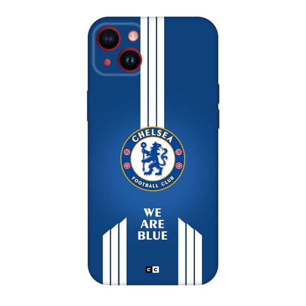 We Are Blue Back Case for iPhone 14 Plus