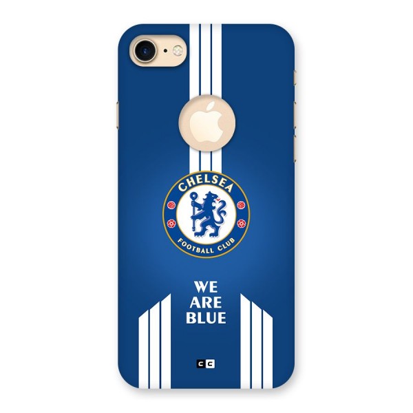 We Are Blue Back Case for iPhone 8 Logo Cut