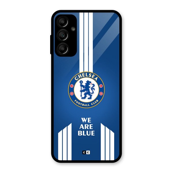 We Are Blue Glass Back Case for Galaxy A14 5G