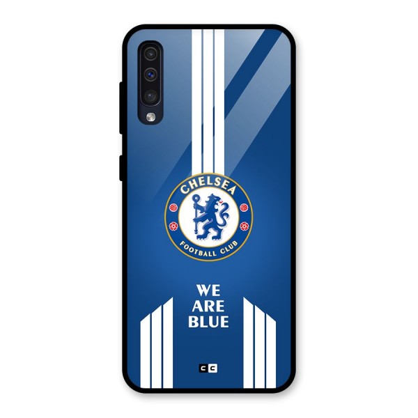 We Are Blue Glass Back Case for Galaxy A30s