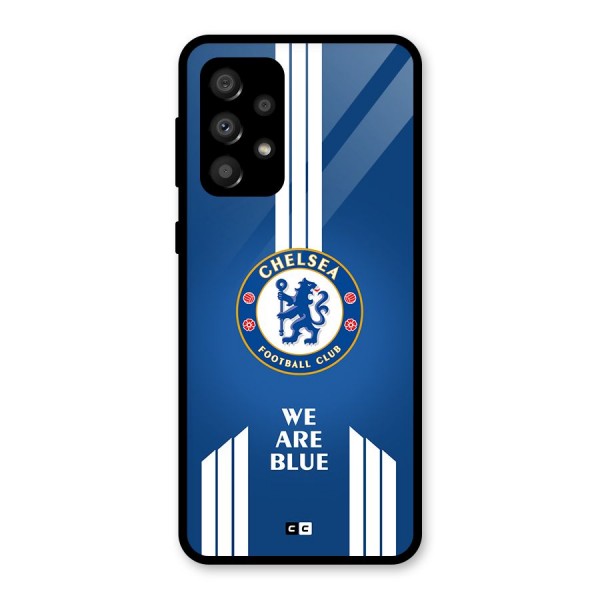 We Are Blue Glass Back Case for Galaxy A32