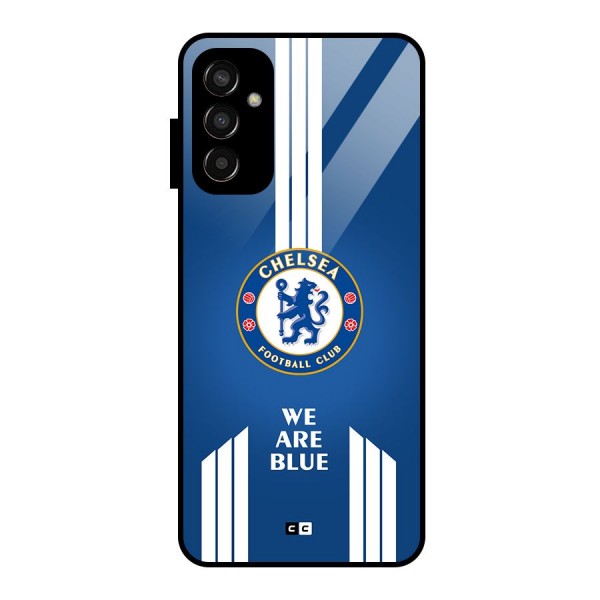 We Are Blue Glass Back Case for Galaxy F13