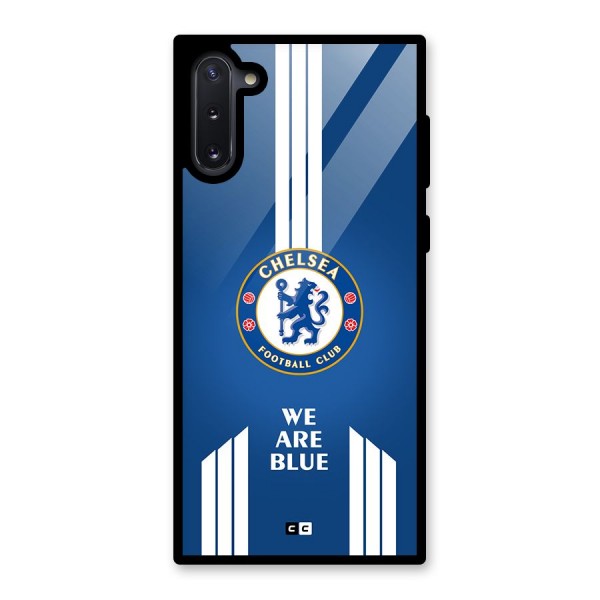 We Are Blue Glass Back Case for Galaxy Note 10