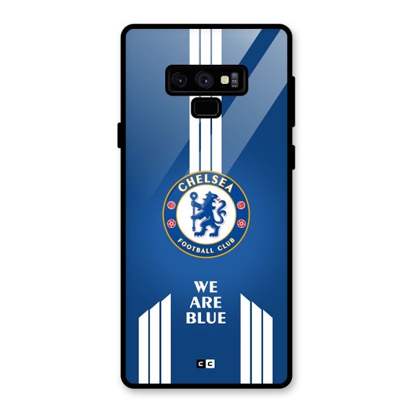 We Are Blue Glass Back Case for Galaxy Note 9