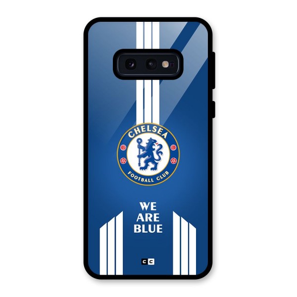 We Are Blue Glass Back Case for Galaxy S10e